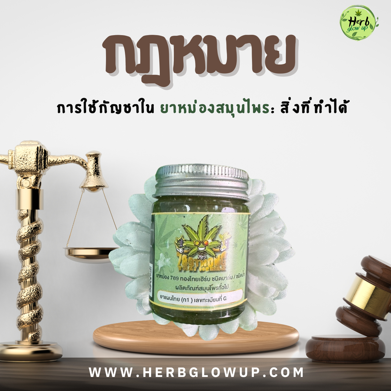 กฎหมายยาหม่องสมุนไพร