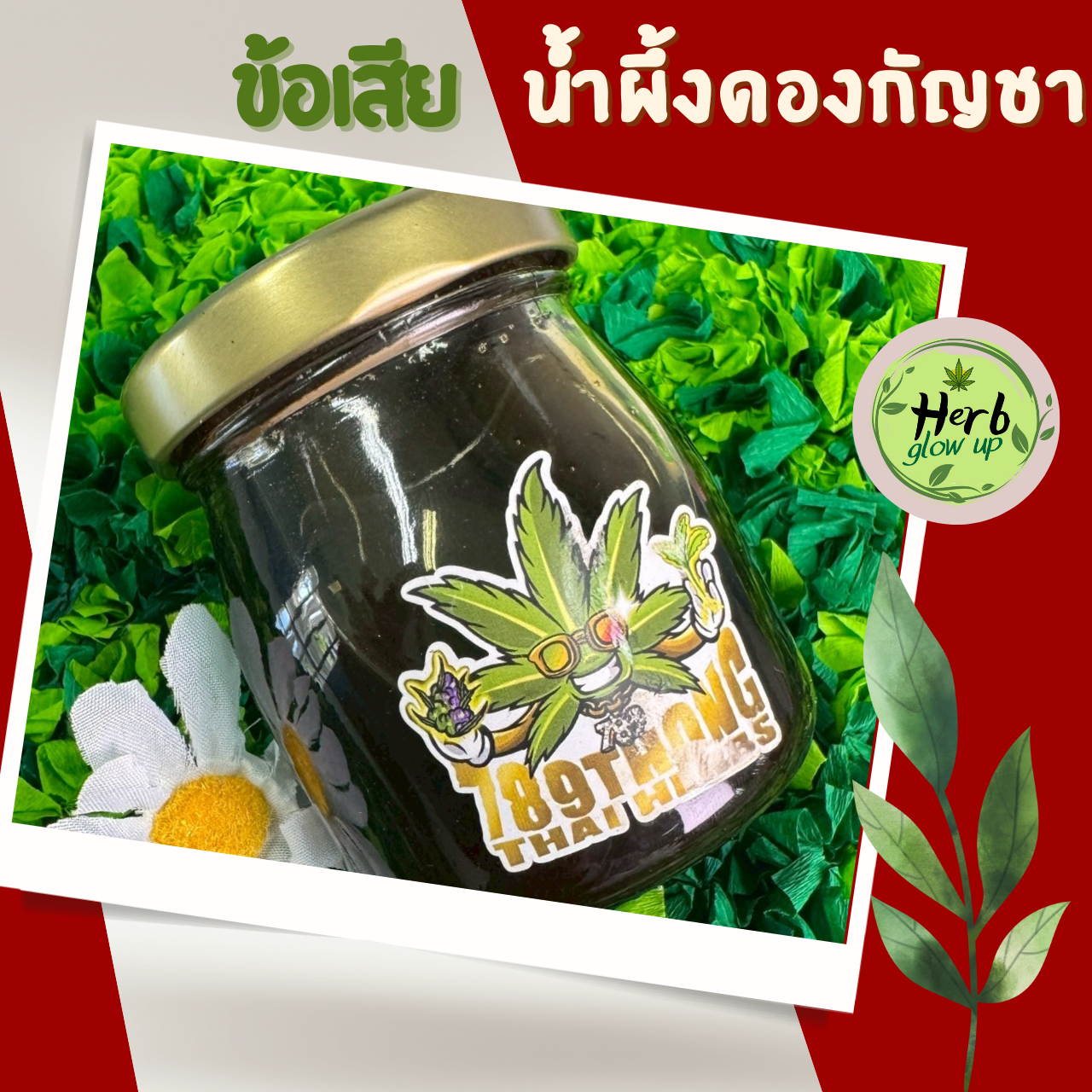 ข้อเสียน้ำผึ้งดองกัญชา