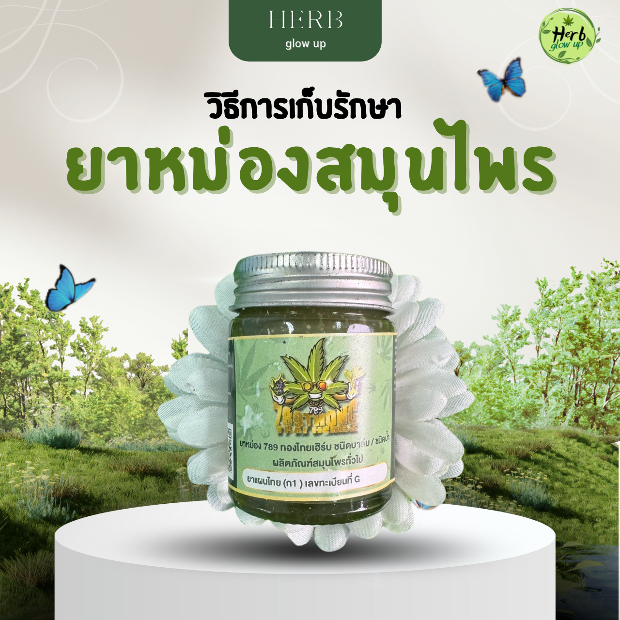 วิธีการเก็บรักษายาหม่องสมุนไพร